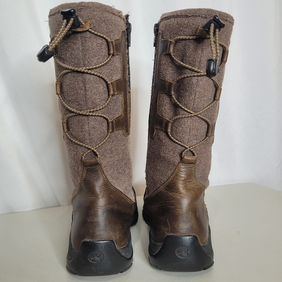 Keen Women's Winthrop II Waterproof Dry Leather Boots - Size 9.5 - Picture 5 of 16